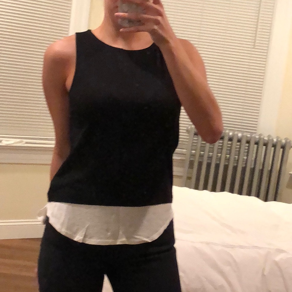 NWOT Two tone take top size small